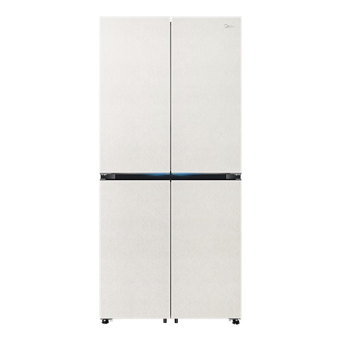 Midea 美的 餐边柜系列 BCD-427WUSGPZM 风冷十字门冰箱 427L 月光米