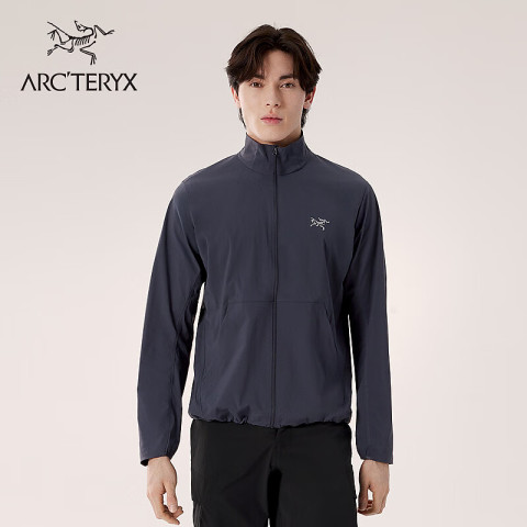 始祖鸟软壳_ARC'TERYX 始祖鸟ACROPLE JACKET 轻量男子风壳夹克BLACK