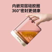 安扣奶粉分装盒奶粉罐避光密封罐米粉储存罐婴儿奶粉盒便携外出 【便携两件套】磁吸避光400ml*2