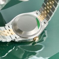 劳力士（ROLEX）日志型系列瑞士腕表女表自动机械18K金钢带绿盘商务手表女士31mm M278273-0030