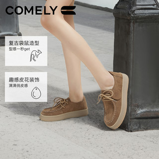  COMELY/康莉 真皮 女士乐福鞋
