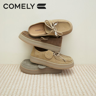  COMELY/康莉 真皮 女士乐福鞋