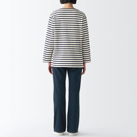 無印良品 MUJI 女式 弹力牛仔喇叭裤 10066906282381