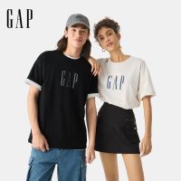 百亿补贴：Gap 男女装2025春季纯棉印花logo圆领短袖T恤宽松上衣755795