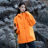拓路者 Pioneer Camp【腋下拉链】冲锋衣单冲防风耐磨运动外套女户外连帽无内胆登山服