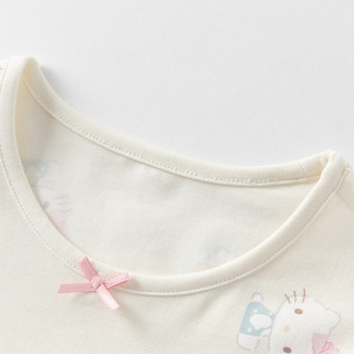 戴维贝拉库洛米联名女童家居服套装夏装中大童抗菌睡衣