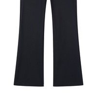 波司登(BOSIDENG)25年夏季休闲运动防晒长裤女童UPF100+舒适九分裤T250923102 黑色8056 155 /64