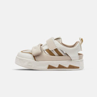 Kappa Kids卡帕童鞋儿童运动鞋男童网面小白鞋夏季透气软底休闲板鞋子女 米/卡其 27 /内长18.0cm适合脚长17.0cm