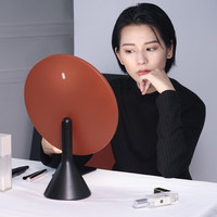 MUID大圆镜化妆镜台式梳妆镜卧室桌面智能美妆镜子带灯送
