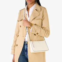 kate spade  YORK女包百搭单肩包斜挎包牛皮革 【白色】KK311100