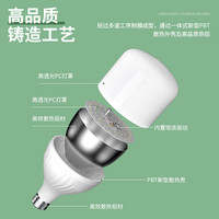 灯泡LED节能灯e27螺纹螺旋口球泡家用超亮照明灯客厅卧室护眼白光