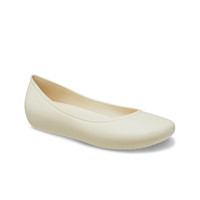 卡骆驰crocs布鲁克林平底鞋女士休闲鞋|209384 水泥灰-160 35 (220mm)