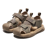 暇步士(Hush Puppies)童鞋儿童凉鞋女童凉鞋女孩包头凉鞋男童软底中大童时尚休闲凉鞋 适合脚长17.8cm