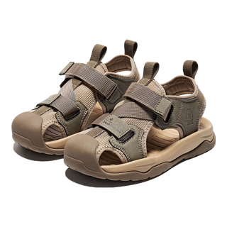 暇步士（Hush Puppies）童鞋儿童凉鞋女童凉鞋女孩包头凉鞋男童软底中大童时尚休闲凉鞋   适合脚长17.8cm