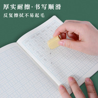 维克多利 小一二年级标准统一作业本子练习本幼儿园语文数学本小本子河北花边作业本36K拼音田字格本 【拼音本】36k侧翻小本*10本