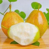 華北強 HUABEIQIANG山西红香酥梨当季现摘新鲜水果梨子脆甜多汁单果60-70mm约100g+ 净重4.5斤实惠装