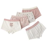 宝宝内裤春秋季男童三角裤女童平角裤婴幼儿四角短裤四季儿童底裤