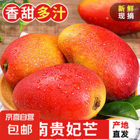 芒果 OMUGO 海南三亚 贵妃芒果 5斤 中大果（单果100-150g）