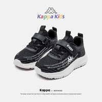 Kappa Kids卡帕24年春款童鞋运动鞋透气网面鞋子男女童跑鞋易穿脱 绿色 33