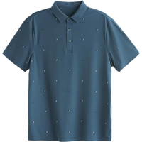 帕罗(PALUOPO)男士短袖翻领休闲刺绣重磅日常商务休闲合体polo衫冰丝夏季新款