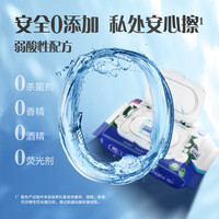 维达湿厕纸80片6大包山茶花湿厕纸湿纸巾擦屁股私处洁厕纸厕纸