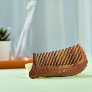  谭木匠 减少静电 木梳  原木色