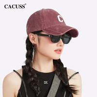 【李佳琦】CACUSS帽子女棒球帽春大头围显脸小遮阳鸭舌帽男
