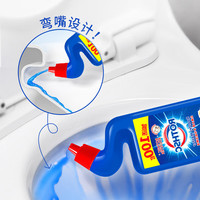 公鸡大师洁厕灵除臭除菌去异味黄渍装强力除污马桶清洁剂清香型洁厕液550g 8倍除垢【立省26】 550g 4瓶