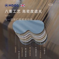 米度狗真丝眼罩睡眠遮光睡觉女士护眼睛罩男轻薄午睡成人耳塞 【咖色棕】-挂耳可调节版 | 100%养肤级真丝