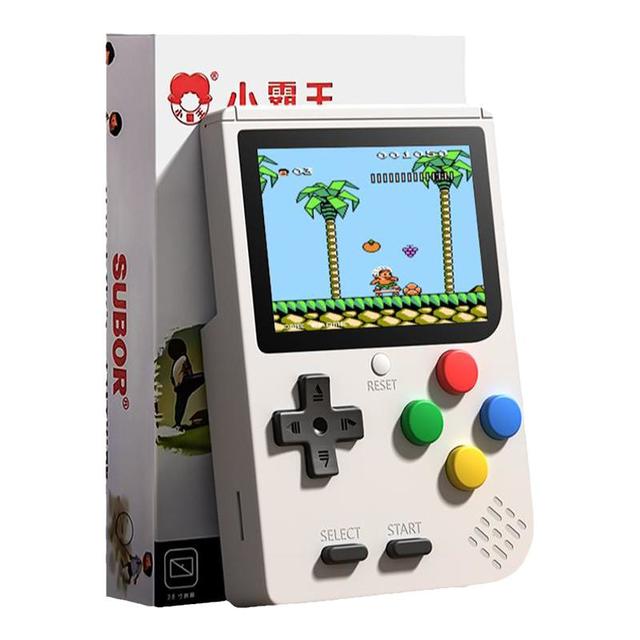 小霸王 游戏机掌机2025俄罗斯方块便携式掌上游游机连电视FC插卡红白机儿童怀旧经典双人街机