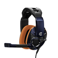 森海塞尔（Sennheiser） 音珀（EPOS）GSP600/601/602封闭有线降噪游戏耳机 头戴式耳麦 电竞吃鸡 黑神话悟空电竞耳机 GSP 602 宝石蓝