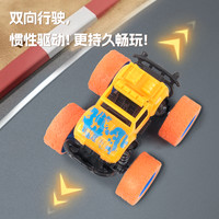 GOLDLOK狂野竞速惯性越野车耐摔攀爬车四驱玩具车仿真抗摔车2辆装