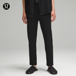 lululemon 丨ABC 男士修身剪裁长裤 28" *WovenAir LM5B79A 黑色