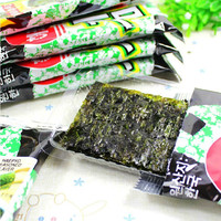 海牌 菁品海苔 韩国原味烤紫菜片即食海味下饭寿司拌饭儿童零食 原味1大包(2g*6包)