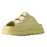 UGG GoldenGlow Slide 男女款魔术贴拖鞋 1167430-GLDN 金苹果色 40