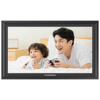 THOMSON汤姆逊15.6英寸电子相册显示屏触摸屏数码相框家用照片视频播放器横竖摆台纪念礼物