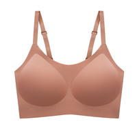 Glambody MAGIC NATURAL LINE云朵无痕内衣女同款薄款可调节肩带固定杯运动无尺码文胸682367 大提琴 XL 大码(适合125-150斤)