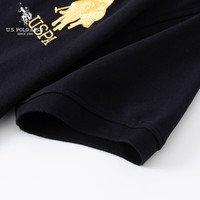 U.S. POLO ASSN./美国马球协会 100%棉 男士短袖T恤