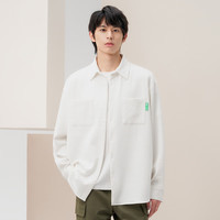 gxgjeansgxg.jeans男装长袖衬衫2024年秋季新款刺绣休闲翻领衬衣
