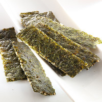 樓上 中国香港楼上  韩国玄米紫菜条 小零食夹心海苔30g（集货） 甜味