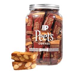 皮爷咖啡 PeetsPeet's COFFEE海盐太妃糖扁桃仁焦糖45颗分享装