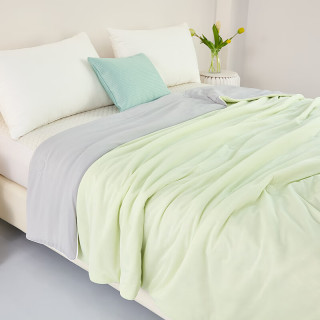 CIBOAKIEIG A类凉感冰丝冰淇淋感夏凉被 香草绿 150*200cm