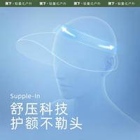 【经典贝壳帽】春夏季防紫外线空顶黑胶防晒帽子女款旅游遮太阳帽