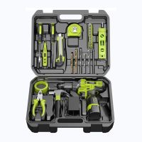 百亿补贴：德国芝浦手电钻工具箱全套家用工具套装组合五金维修电动螺丝刀
