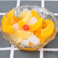 曾子山杏罐头510g*4瓶什锦罐头新鲜水果罐头休闲零食聚会聚餐野炊