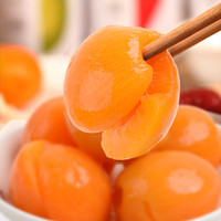 曾子山杏罐头510g*4瓶什锦罐头新鲜水果罐头休闲零食聚会聚餐野炊