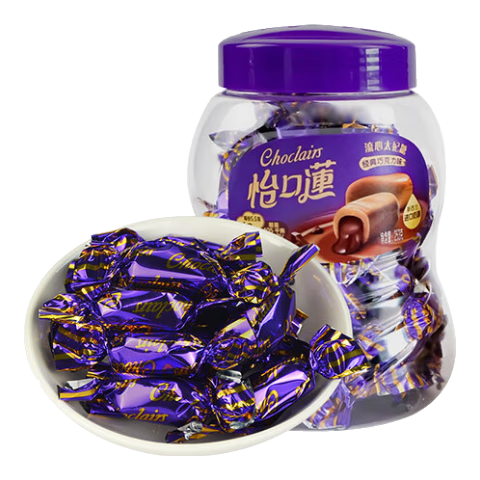  eclairs/怡口蓮 榛仁巧克力味夹心 太妃糖