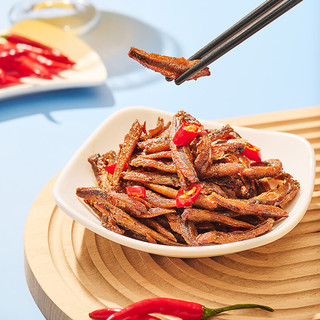 来伊份肉类 小鱼仔（香辣味）48g