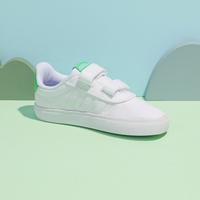 阿迪达斯 adidas迪士尼联名 男女婴童小童款轻便透气卡通印图魔术贴低帮帆布鞋