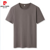 皮尔·卡丹 皮尔卡丹（pierre cardin） 男士夏季宽松透气圆领纯色T恤衫（任选2件）